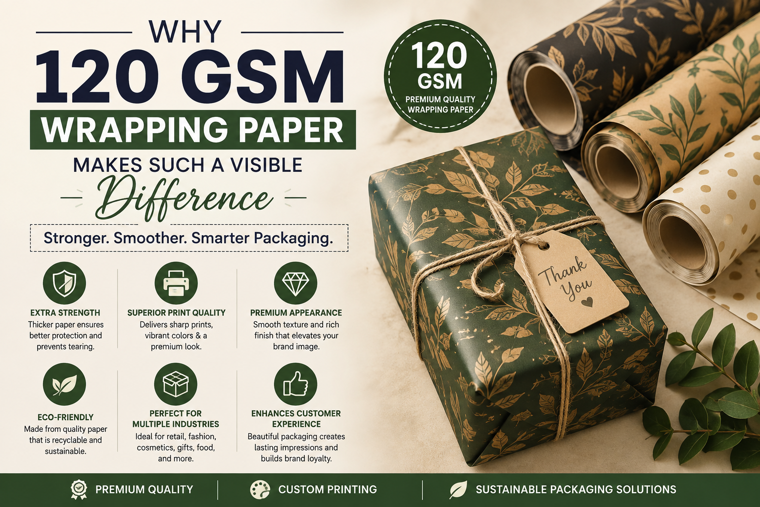 120 GSM Wrapping Paper